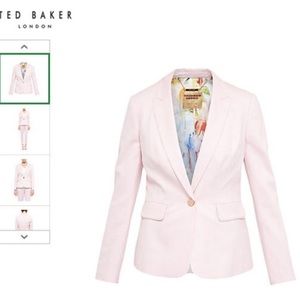 Ted baker,Worn once, wonderful blazer to complement jeans,to dress up any look!!